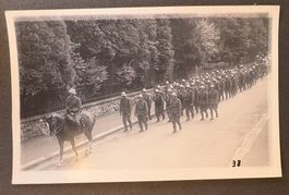 ANSICHTSKARTE SCHWEIZER ARMEE PFERD UND REITER