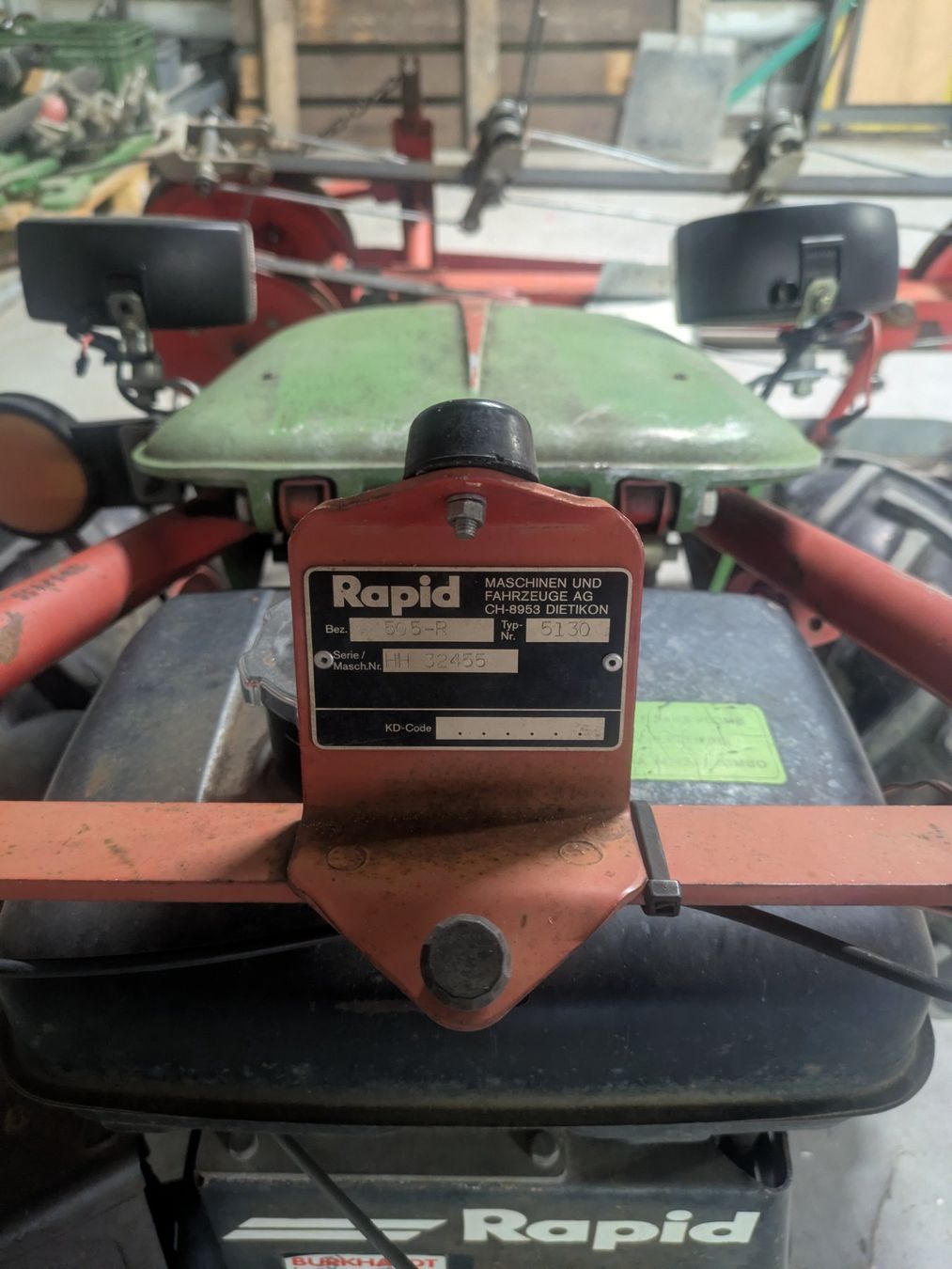 Rapid Alle Maschinen: Rapid 505-R Eingraser – Gebraucht aus Langnau am Albis von tho_pn2k 2