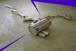 BMW Diesel Chromstahl-Sportauspuffanlage