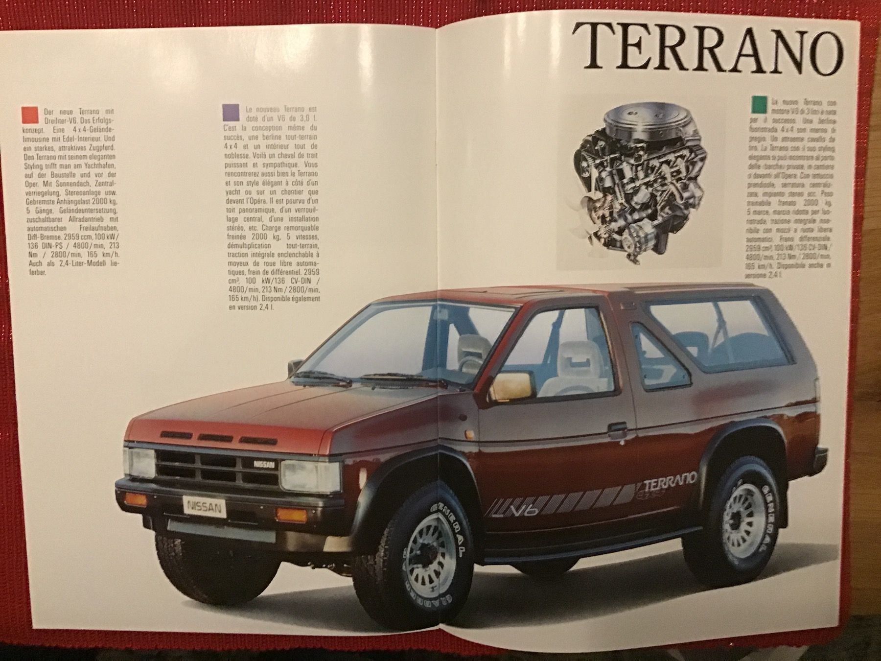 Nissan Documenti: Nissan Programm Verkaufsprospekt 1989 – Usato da Scherzingen venduto da Starseller62 5