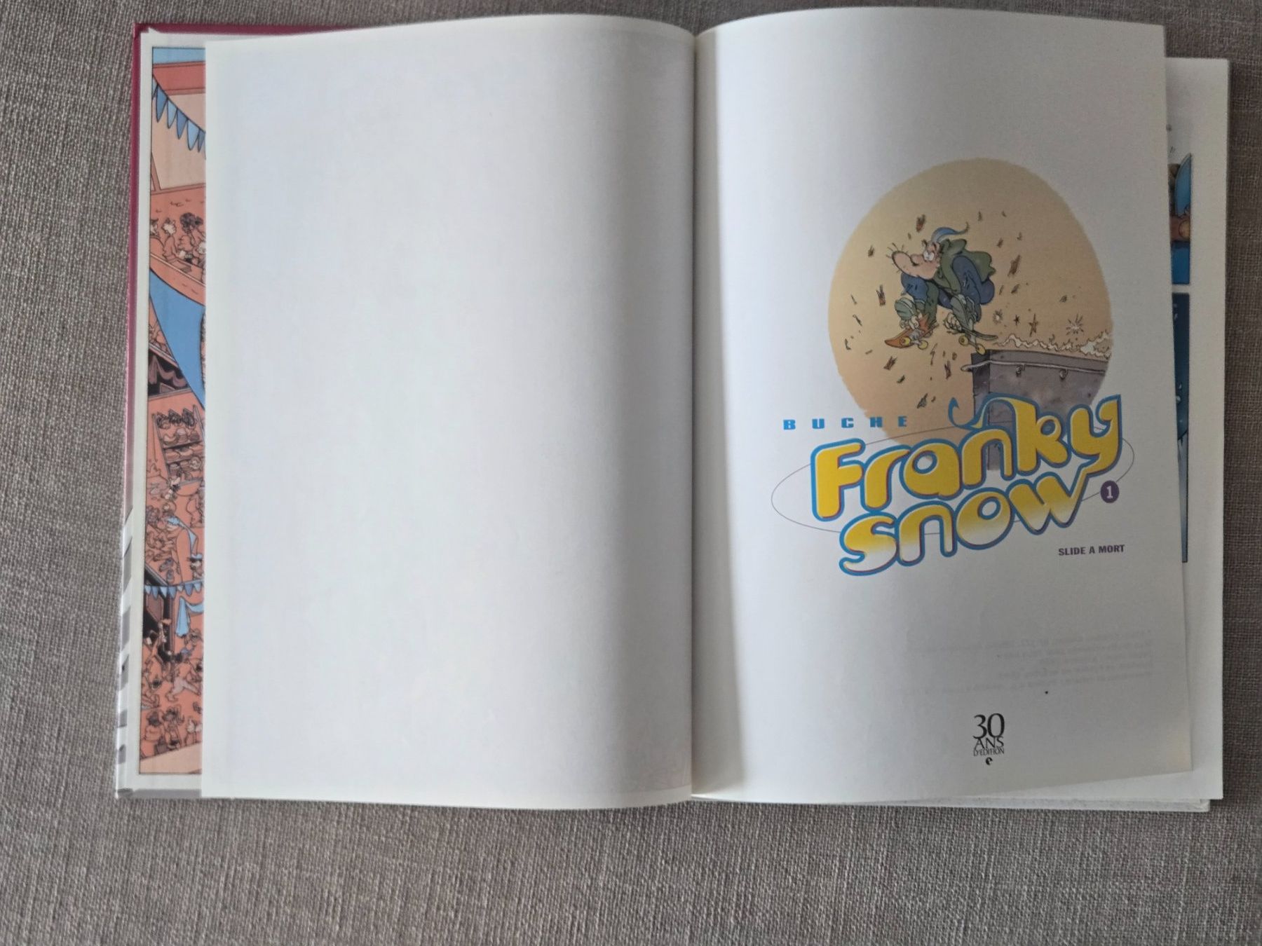 Fumetti: Franky Snow N°1 - Slide à mort - EO – Usato da Crémines venduto da Blakedrake 4
