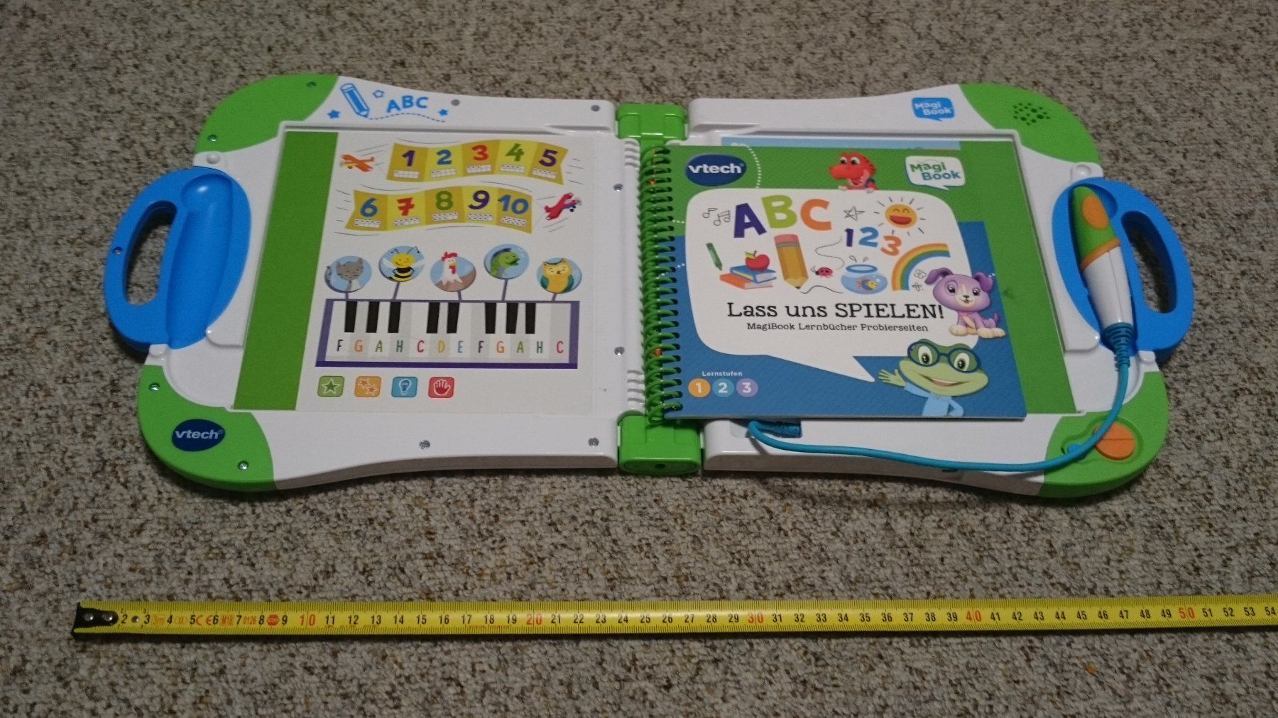 Vtech Giocattoli: Lerncomputer Magi Book in grün von vtech – Usato da Wiler b.Utzenstorf venduto da Hallucino6 1