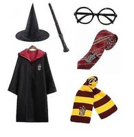 HarryPotter Gryffindor Umhang Krawatte Schal Zauberstab NEU