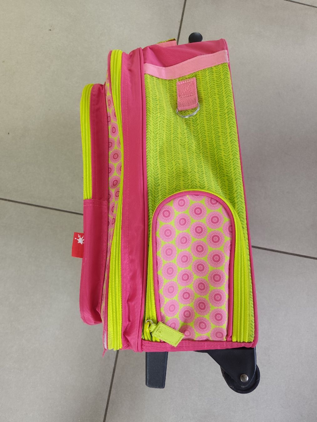 Altro in Aeronautica: Trolley Trolli Kinder Koffer Pink Gelb – Usato da Niederbuchsiten venduto da melhir 1