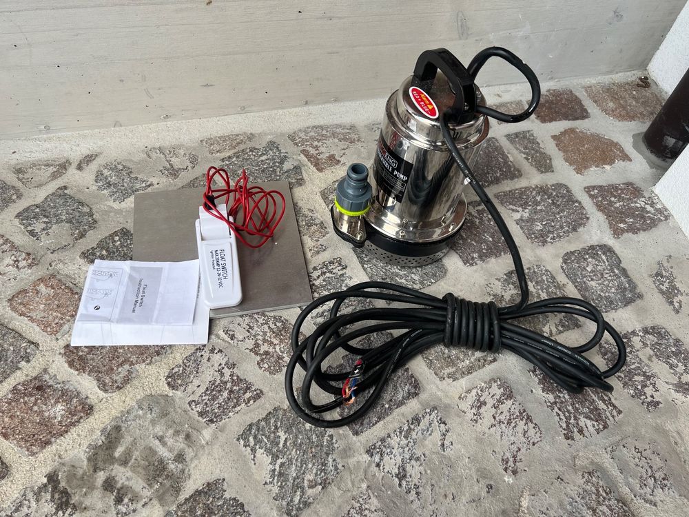 Tauchpumpe Für Makita 18V Akku - 30L/Min Wasserdurchfluss, 4m Kabel, Für Teiche & Pool