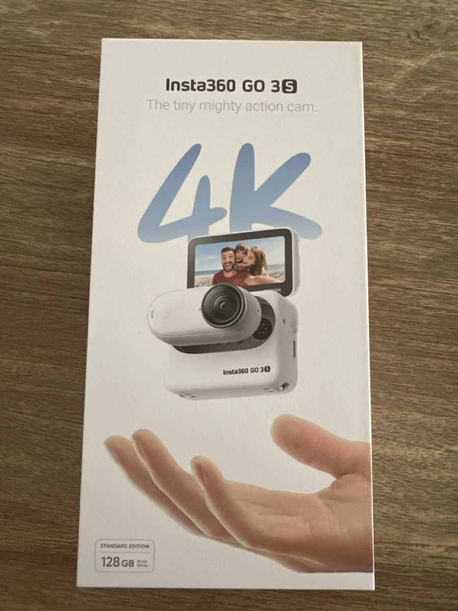 Insta360 Action Cam: Insta360 GO 3S Action Cam 4K weiss – Nuovo (secondo la descrizione) da Zürich venduto da Anba15