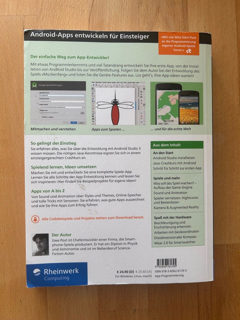 Bücher: Android-Apps entwickeln für Einsteiger – Gebraucht aus Bern von Lenny5156 1