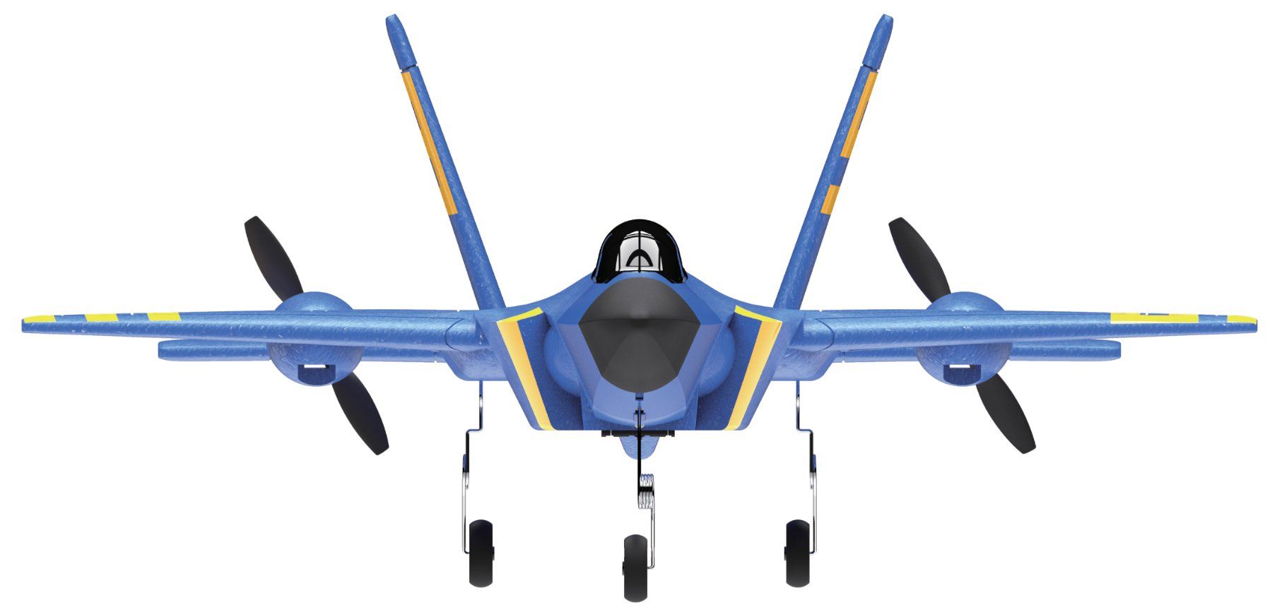 Modellismo RC: Totally Tech Sky Raider XXL Flugzeug 2.4 Ghz blau oder grau – Nuovo e nell'imballaggio originale da Walenstadt venduto da Trend-24 1