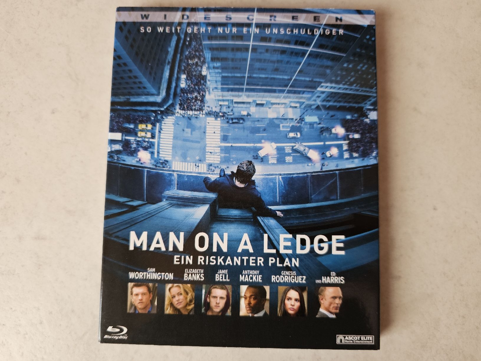 Alle DVDs: Man On A Ledge  -  Ein riskanter Plan / Bluray – Gebraucht aus Schneisingen von backstore24