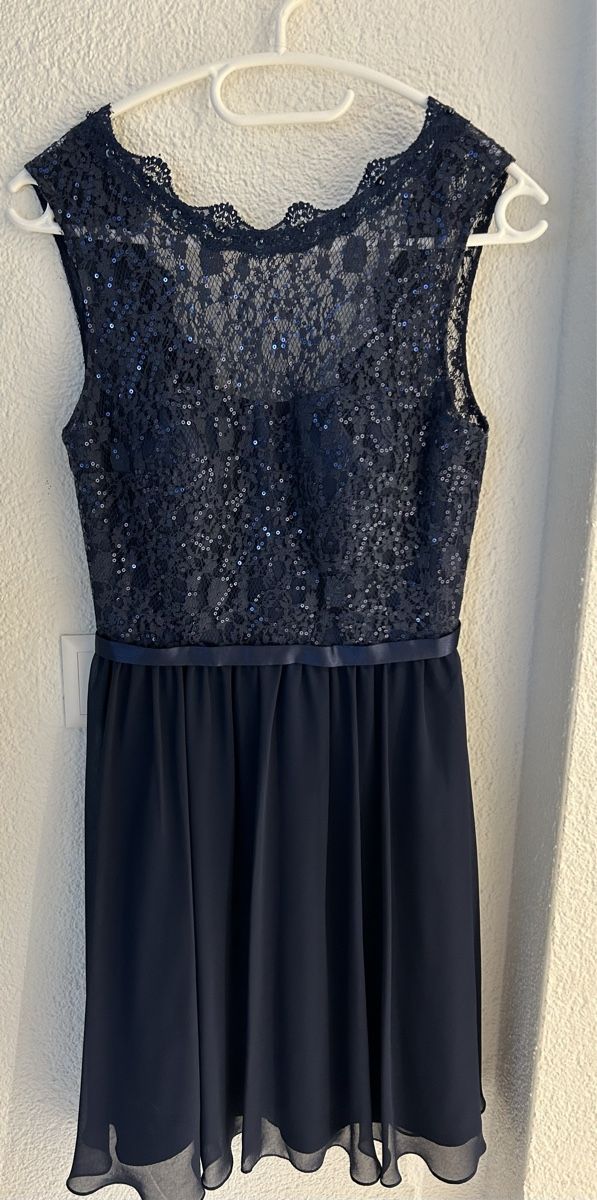 Vestiti & Gonne: Cocktail-Kleid dunkelblau – Nuovo (secondo la descrizione) da Uster venduto da lis_7rjr