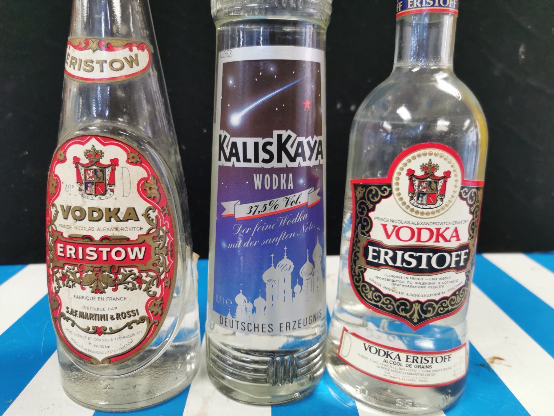 Spirituosen: Lot de 3 bouteilles de VODKA – Gebraucht aus Genève von Leboucheoreilles 1