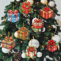 Diamond Painting Aufhänger 8-teiliges Weihnachtsgeschenkset