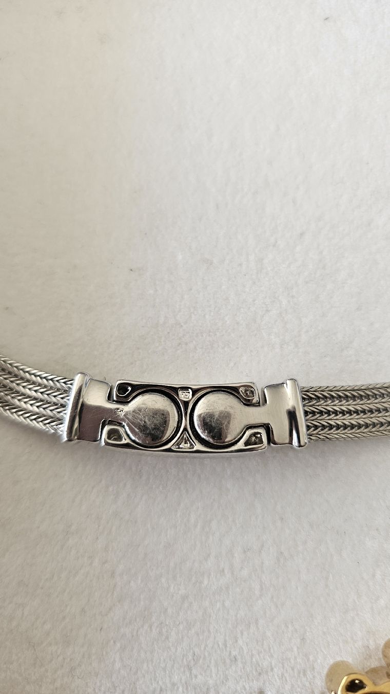 Pierre Lang Catenine: Pierre Lang Collier mit 5 magnetischen Wechselementen – Nuovo (secondo la descrizione) da Freienstein venduto da pat_flx2 3