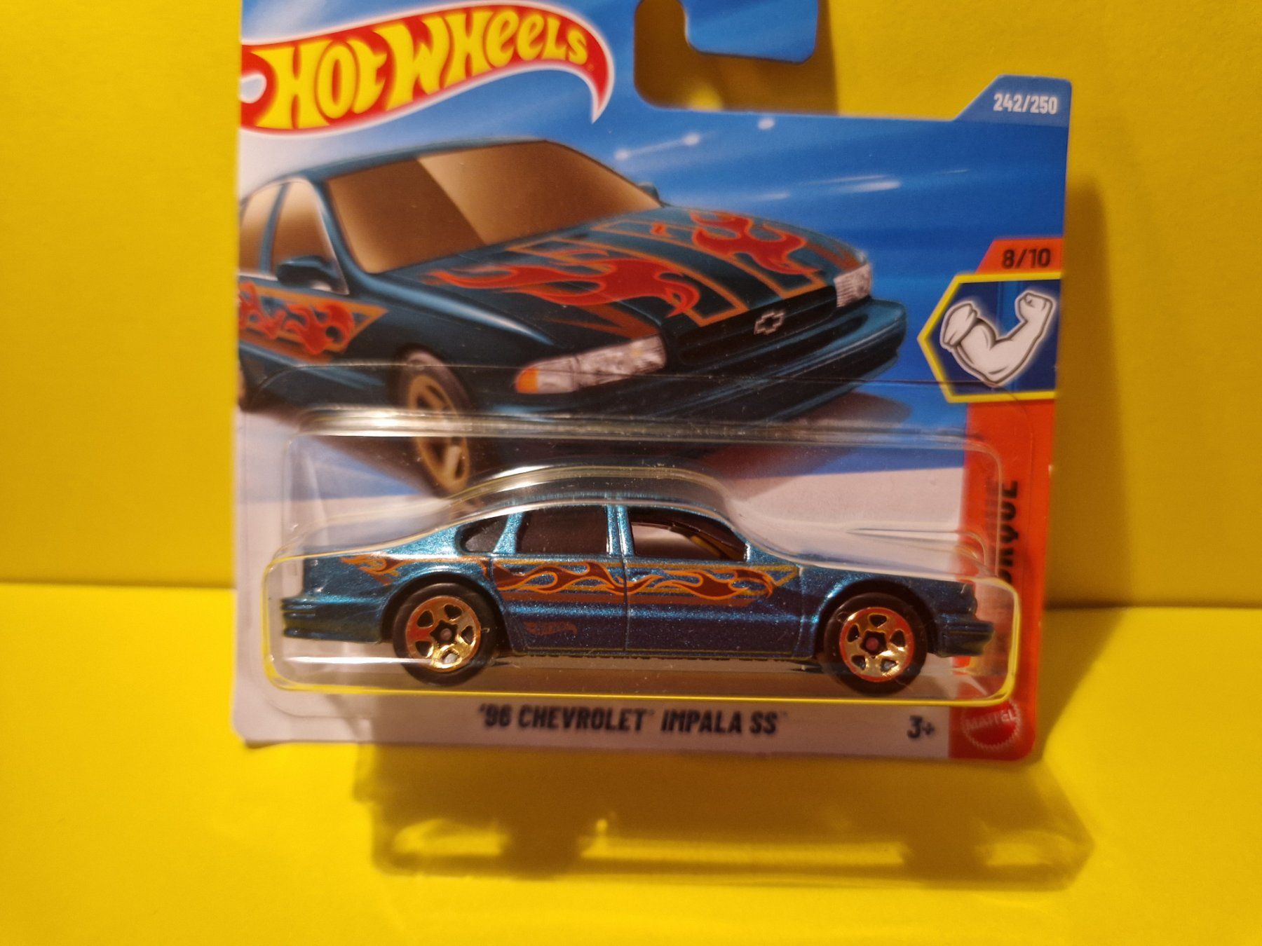 Hot Wheels Modellautos: Hot Wheels '96 CHEVROLET IMPALA SS – Neu und originalverpackt aus Oftringen von Rotor 3