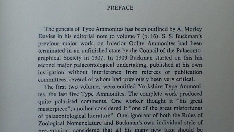 Libri: Type Ammonites von S.S, Buckman – Usato da Rickenbach BL venduto da Oktober68 2
