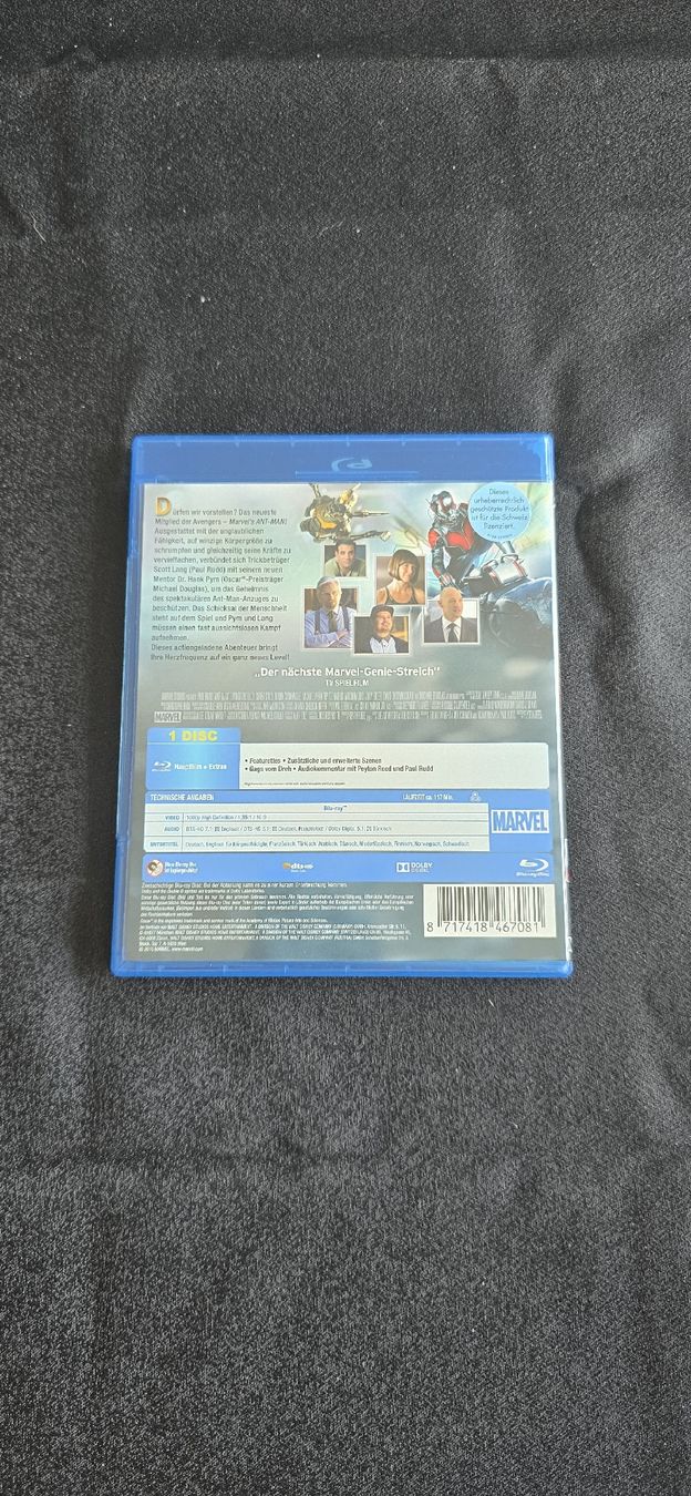 Tutti i DVDs: Ant-Man Blu-ray: Spannende Superhelden-Action – Usato da Doppleschwand venduto da Bennox94 1