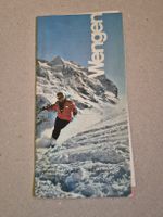 Konvolut Wengen Tourismus Prospekte 1964-65 Vintage
