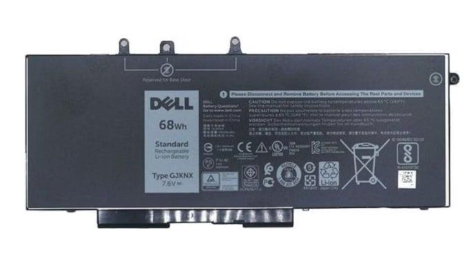 Dell Batterie: Battery, 68WHR, 4 Cell Dell – Nuovo e nell'imballaggio originale da Gossau ZH venduto da OrderflowAG