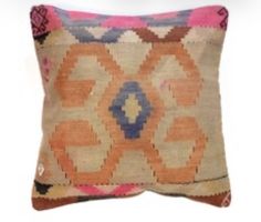 Vintage Kelim Kissenbezug 60 x 60