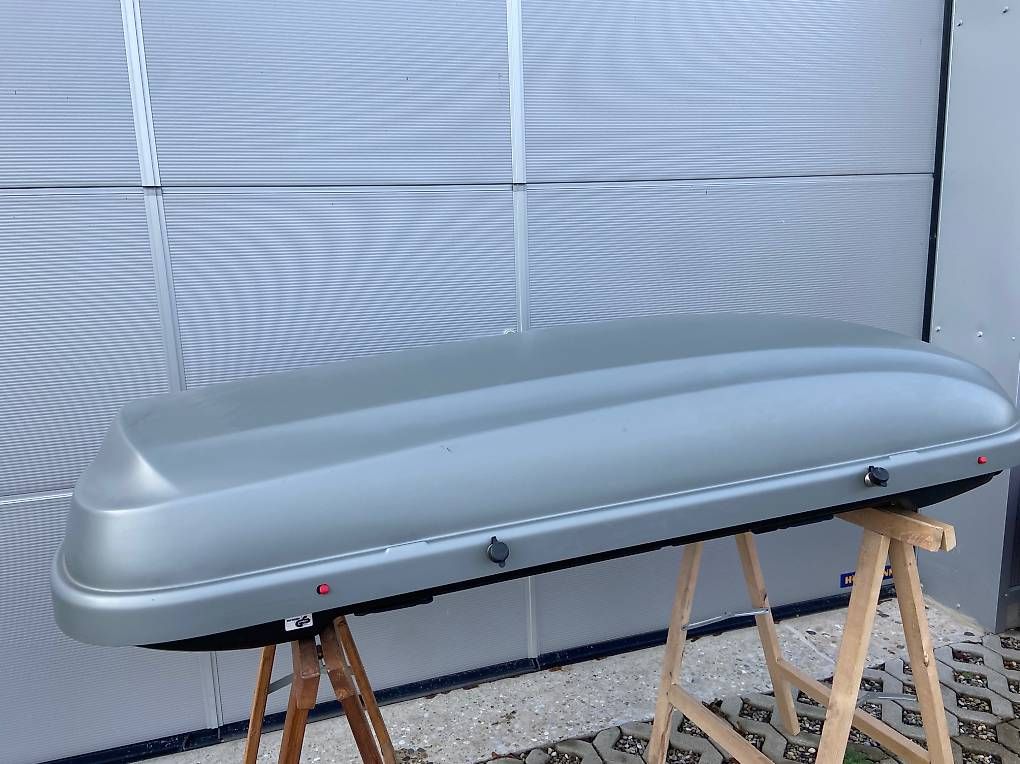 Box da tetto: XXL Dachbox 470 Liter Volumen mit oder ohne Thule Träger – Usato da Leuzigen venduto da Doppelrad 2