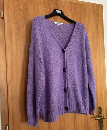 Studio Untold Strickjacke Lila 42/44 Frühlings Look!