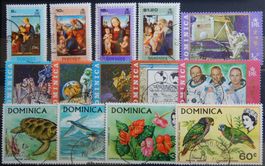 Dominica British Kat. 286-299 gest. 1969/70