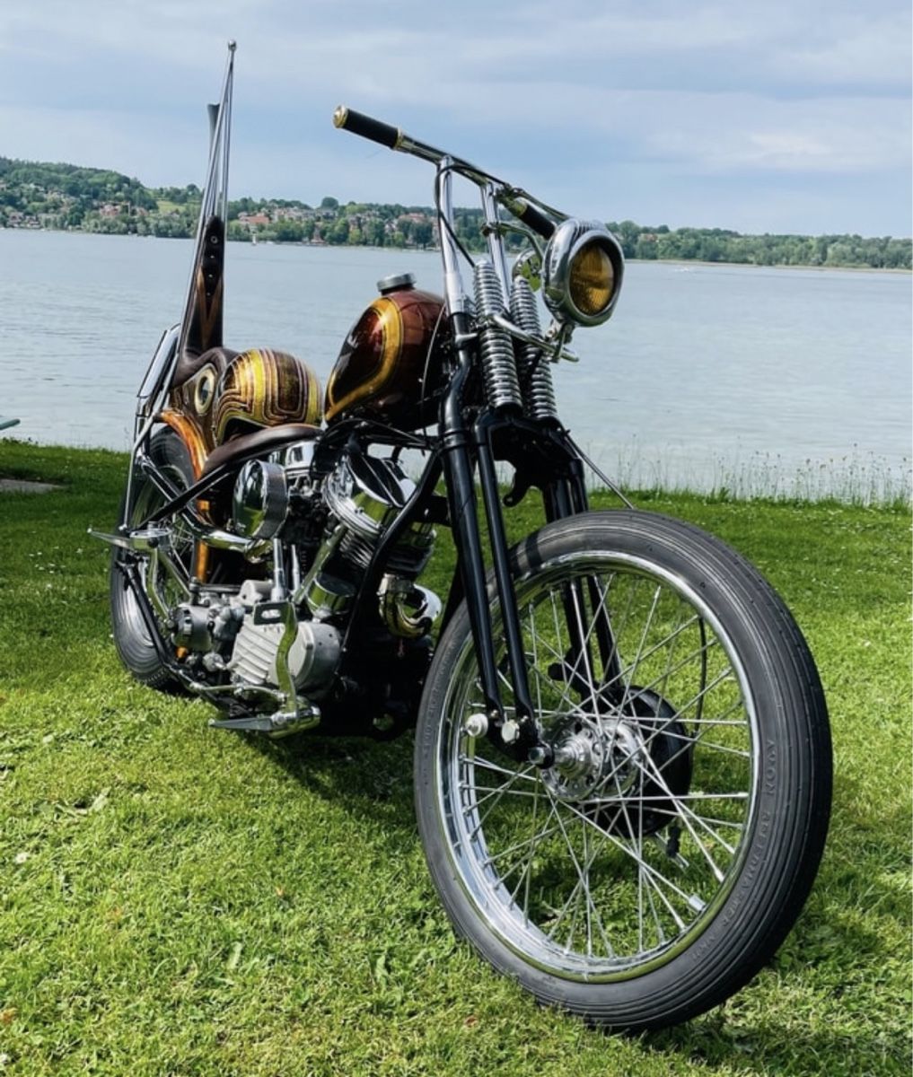 Harley-Davidson Chopper: HARLEY DAVIDSON PANHEAD CUSTOM CHOPPER – Nuovo (secondo la descrizione) da Sirnach venduto da B.O.B.BIKES 2
