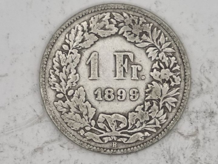 Tutti le monete: 1 FR 1899 Seltene Jahre – Usato da Bure venduto da chap981