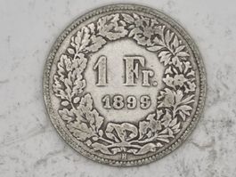 1 FR 1899 Seltene Jahre