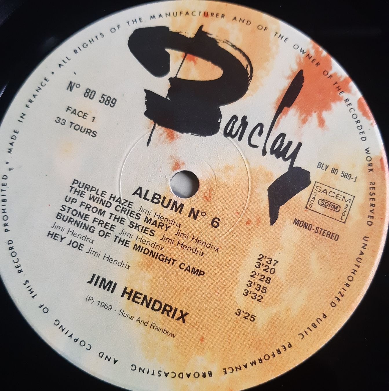 Schallplatten: Jimi Hendrix - Greatest Hits /6 – Gebraucht aus Frick von kyb_yq8h 2