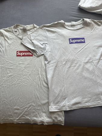 2x Supreme Box logo shirt