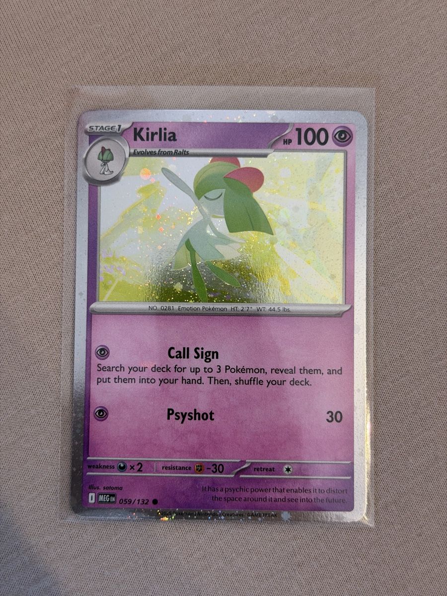 Pokémon Carte collezionabili: Pokémon Kirlia 059/132 (Cosmos Holo) Miscellaneous Cards – Nuovo (secondo la descrizione) da St. Gallen venduto da Xbylucas