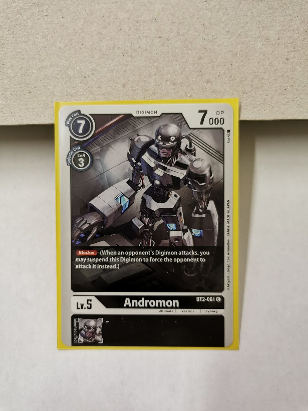 Carte collezionabili: Digimon Andromon BT2-061 C Lv5 2020 – Nuovo (secondo la descrizione) da Sisseln AG venduto da schenk-figuren