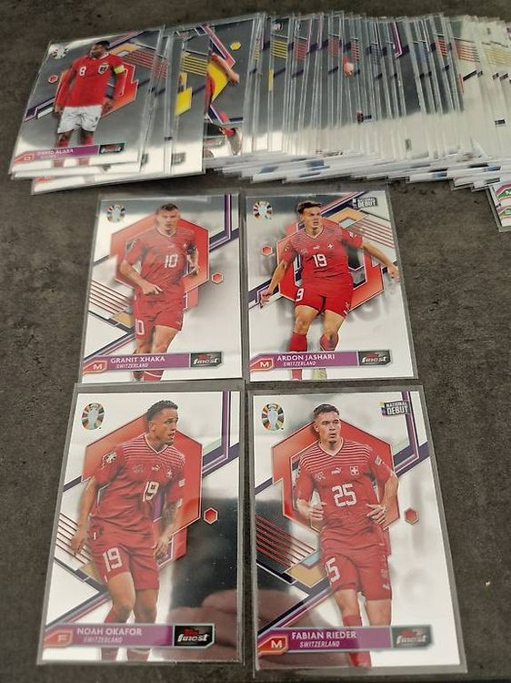 Topps Carte collezionabili: Topps Finest Euro 2024 Komplett – Usato da Seon venduto da Barney1902 1
