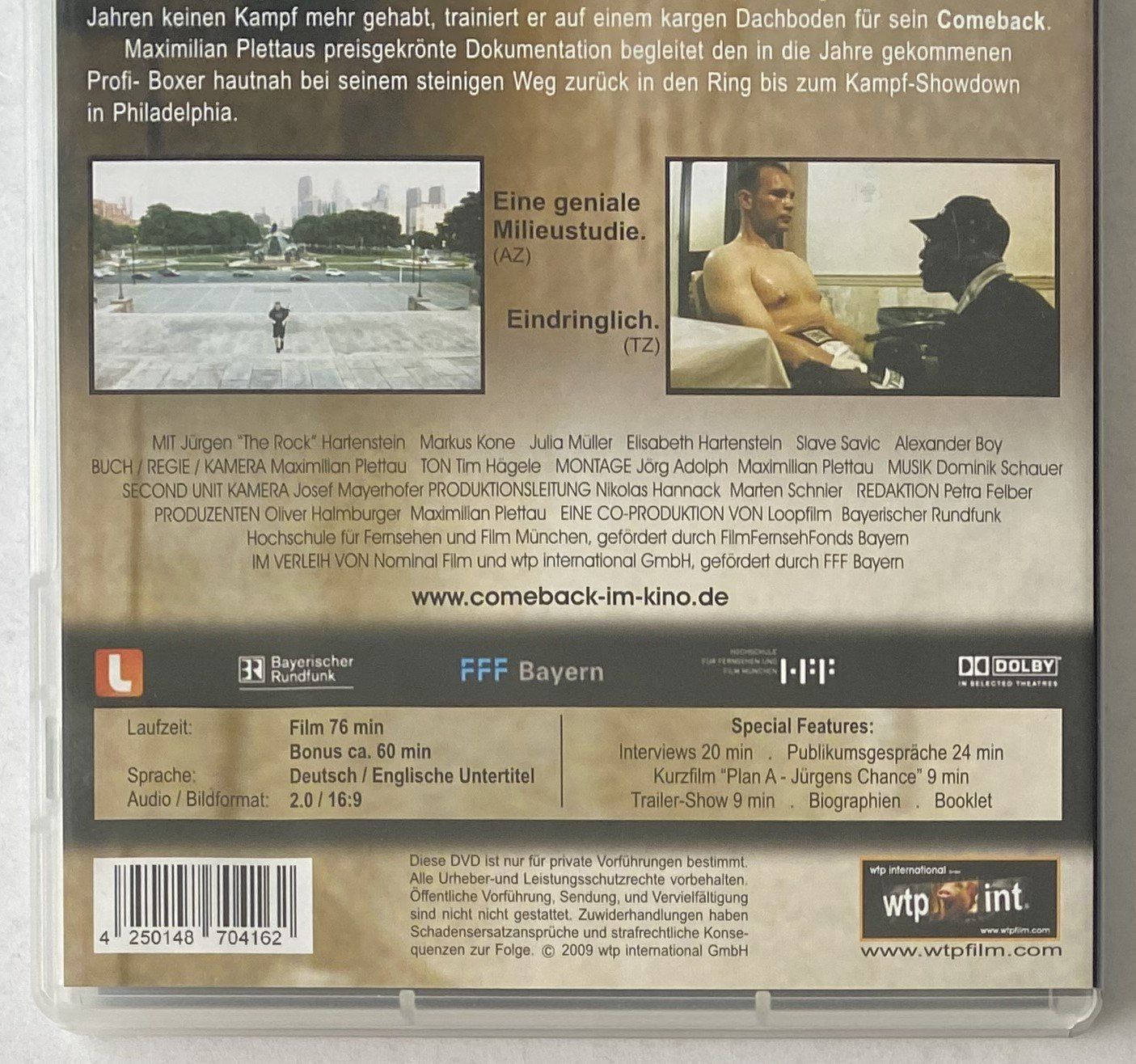 Tutti i DVDs: Comeback, Die Rückkehr eines Profiboxers – Usato da Flums venduto da Asquillo 2