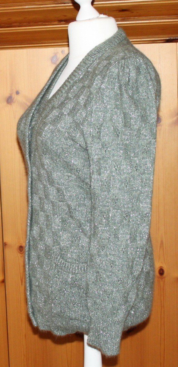 Giacche: Jacke CHIWITT salbei-silber Gr. 38 – Usato da Flüelen venduto da Diversicum-Textil 2