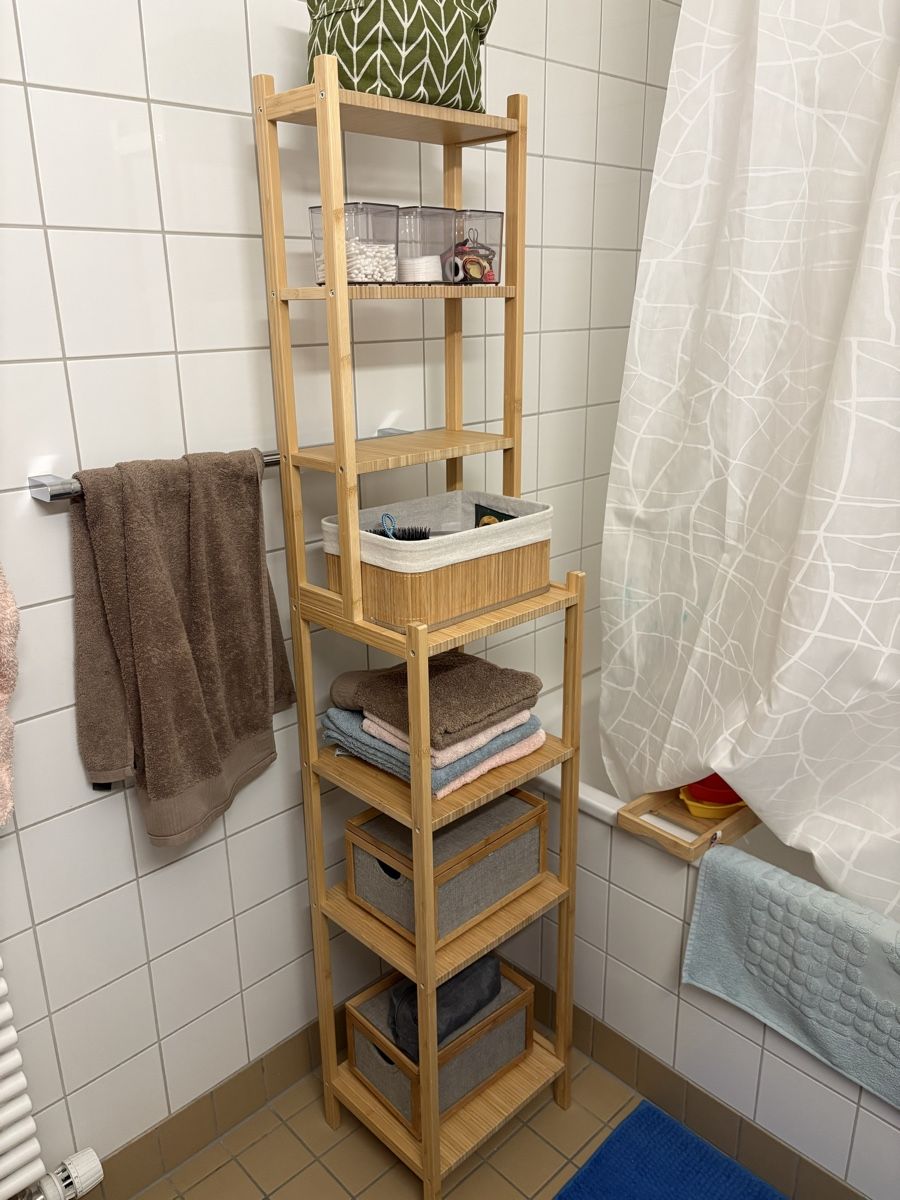 Regale: Bamboo shelf from Ikea – Neu (gemäss Beschreibung) aus Binningen von G_Sam87