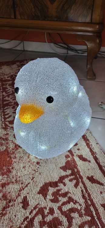 Weihnachtsdeko Leucht-Ente L34xH26xB22cm | Kaufen auf Ricardo