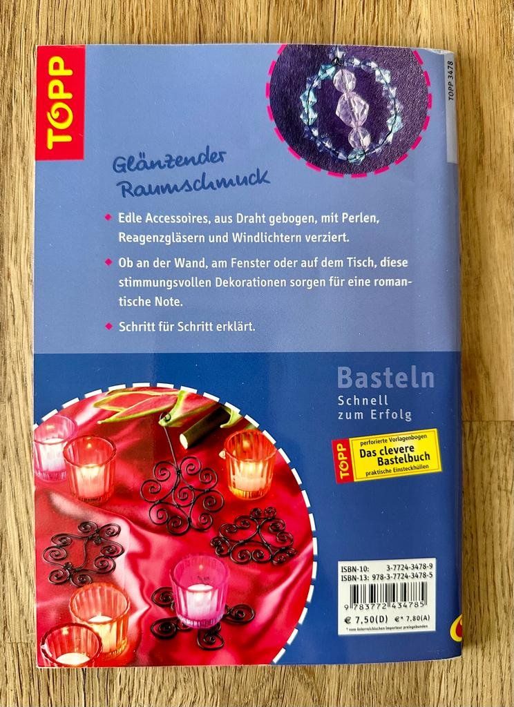 Libri: Bastelbuch Glänzender Raumschmuck aus Draht und Perlen – Nuovo (secondo la descrizione) da Amriswil venduto da Mat08 1