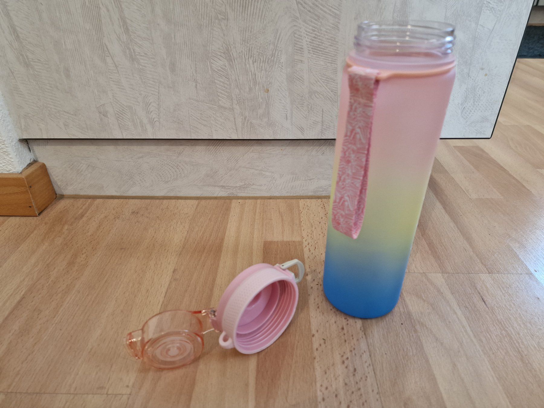 Borracce & Thermos: Wasserflasche Trinkflasche Kunststoff "Rosa" – Nuovo (secondo la descrizione) da Buchrain venduto da Sssschaller 4
