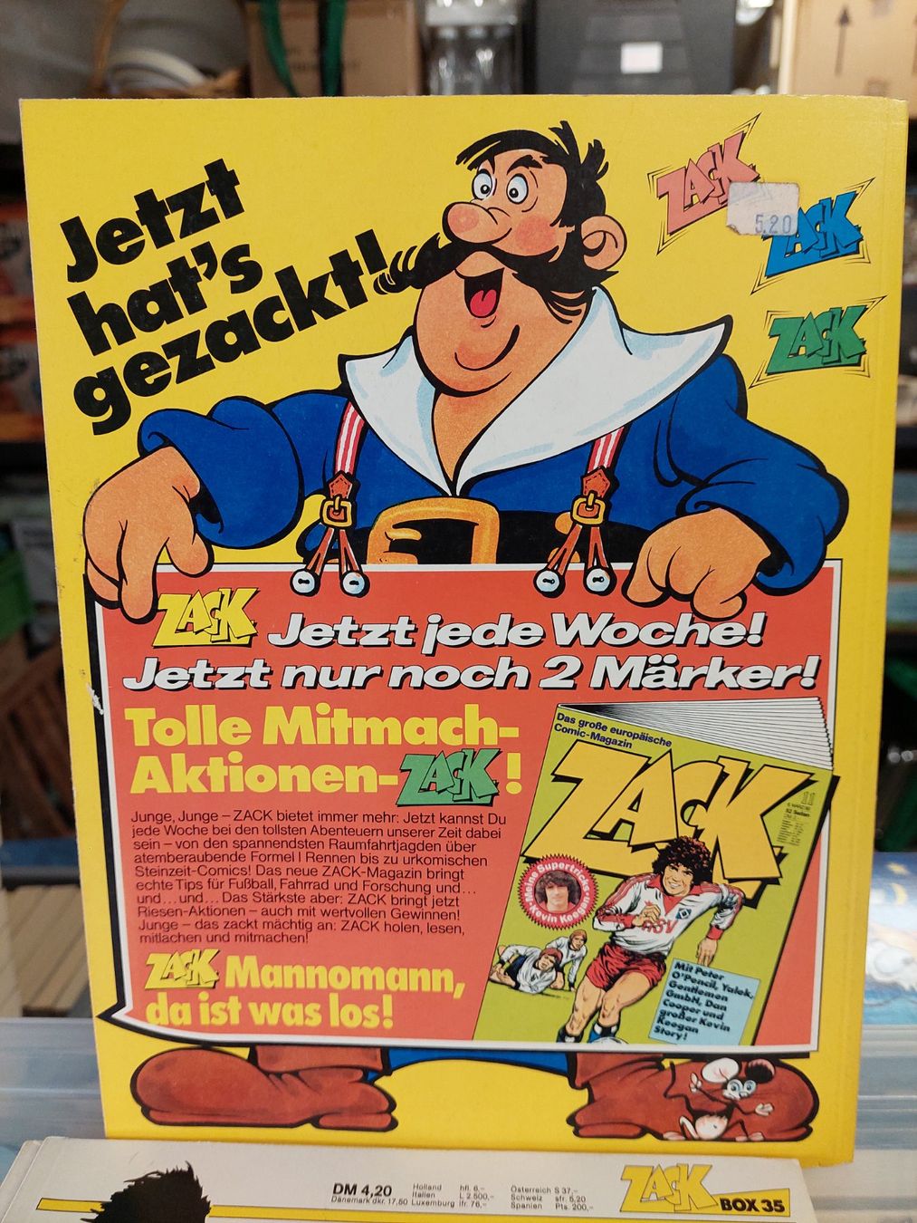 Comics: Zack Box 36: Der rote Korsar – Gebraucht aus Oberwil b. Zug von PrimaryBlue 1