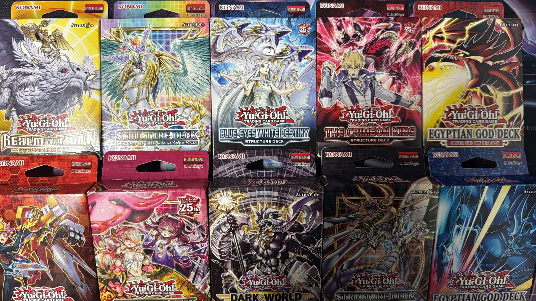 Yugioh Carte collezionabili: Yu-Gi-Oh! 10x Structure Deck - Set / OVP – Nuovo e nell'imballaggio originale da St. Margrethen SG venduto da Burim. 1