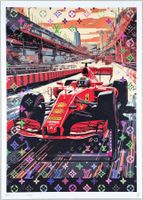 Death NYC Ltd Ed Pop Art Druck " Vuitton Formula Uno