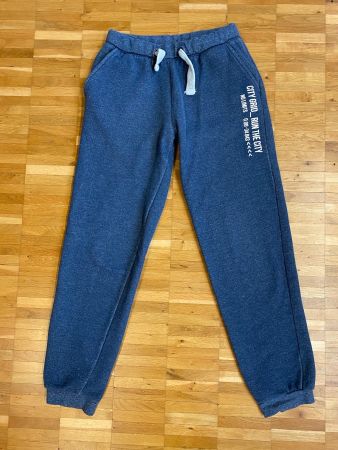 Jogging Hose Gr.158, blau Länge 94cm mit 2 Hosentaschen