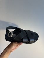 SANDALES NOIRES M. MOUSTACHE