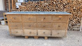 Kommode mit 12 Schubladen Vintage