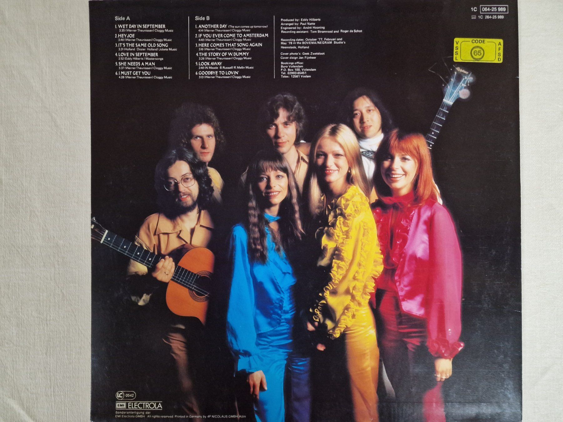 Schallplatten: Pussycat LP – Wet Day In September – Gebraucht aus Root von atelier22 1