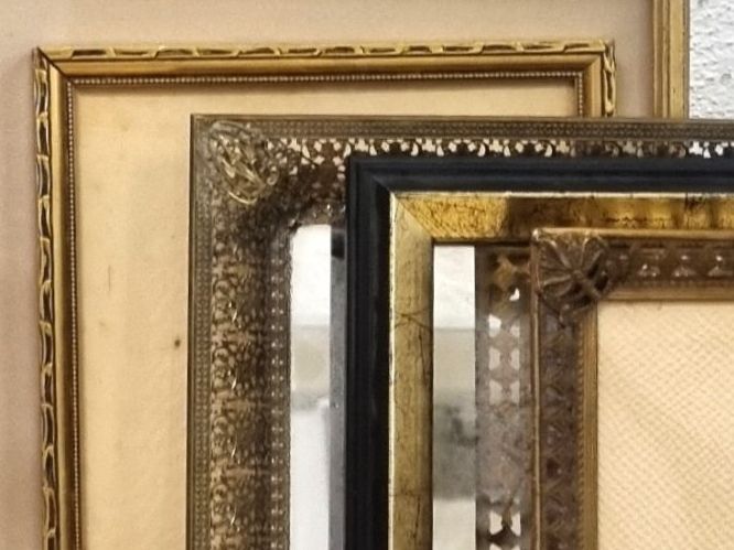 Cornici: Konvolut Bilderrahmen Antik Gold Barock – Usato da Bern venduto da ros_v7ry 5