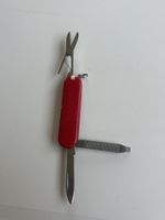 Taschenmesser rot klein mit Schere und Feile(2S4)