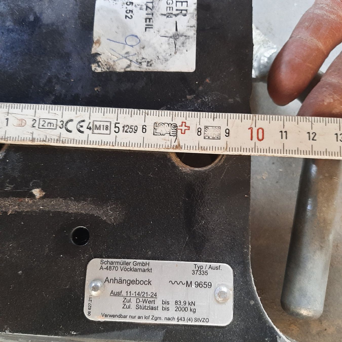 Trattori: Scharmüller Adapterplatte – Nuovo (secondo la descrizione) da Hedingen venduto da Maxxtrac 4